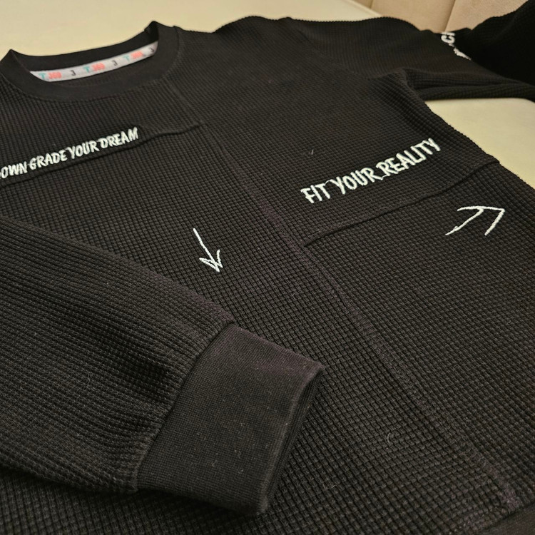 بلوز تک پسرانه آستین بلند