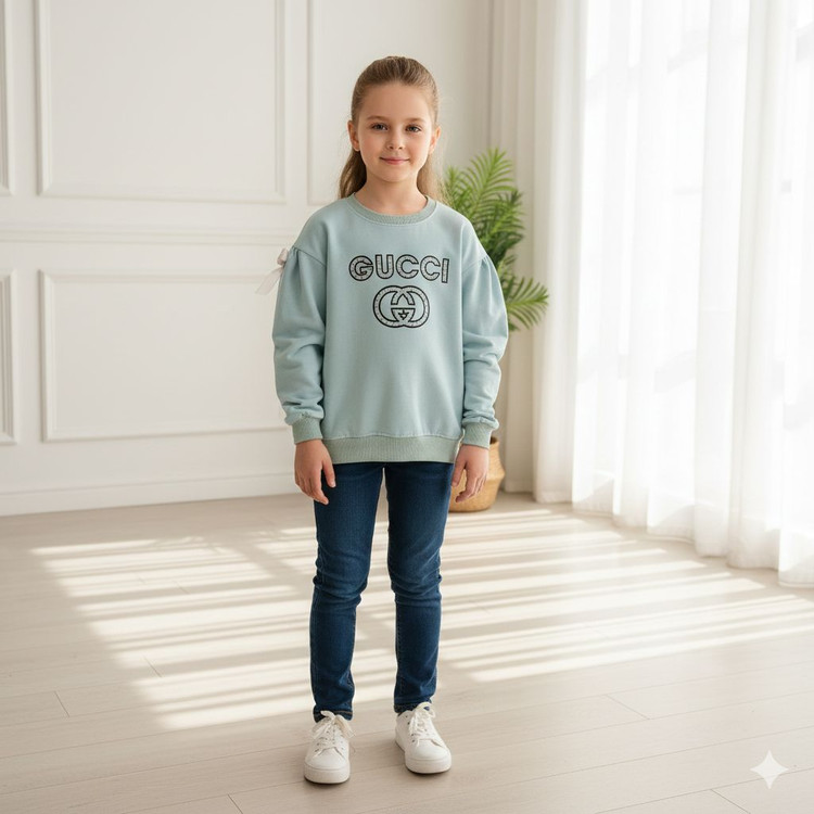 دورس دو نخ دخترانه گوچی با تنخور عالی