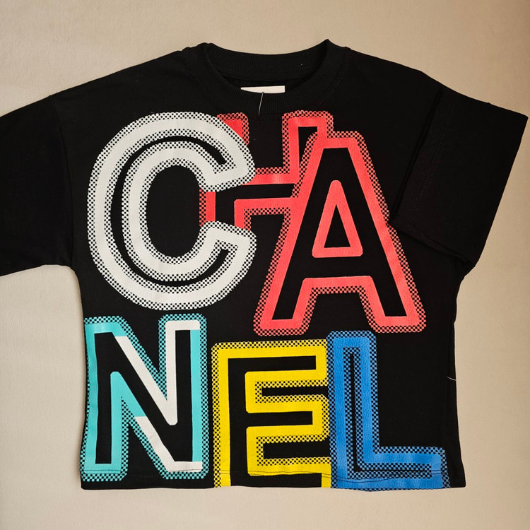 کراپ نخی دخترانه آستین کوتاه