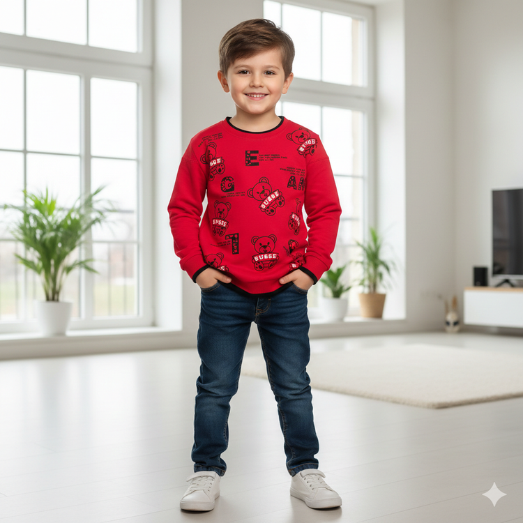 بلوز بچه گانه زمستانه راحتی