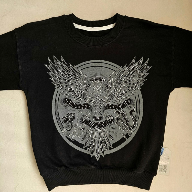 دورس سه نخ فینگردار پسرانه با طرح عقاب