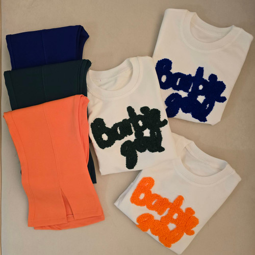 ست بلوز شلوار دخترانه نخ پنبه