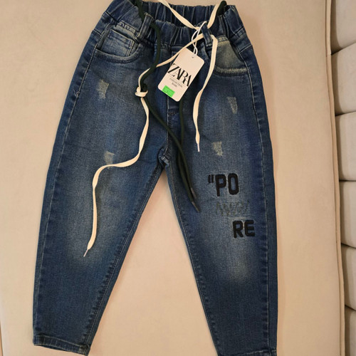 شلوار جین بچگانه مدل مام استایل