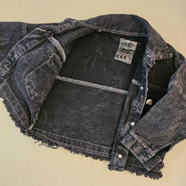 ست کت و شلوار جین بچگانه دکمه خور