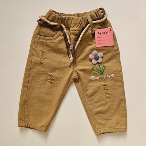 شلوار کتان بچه گانه