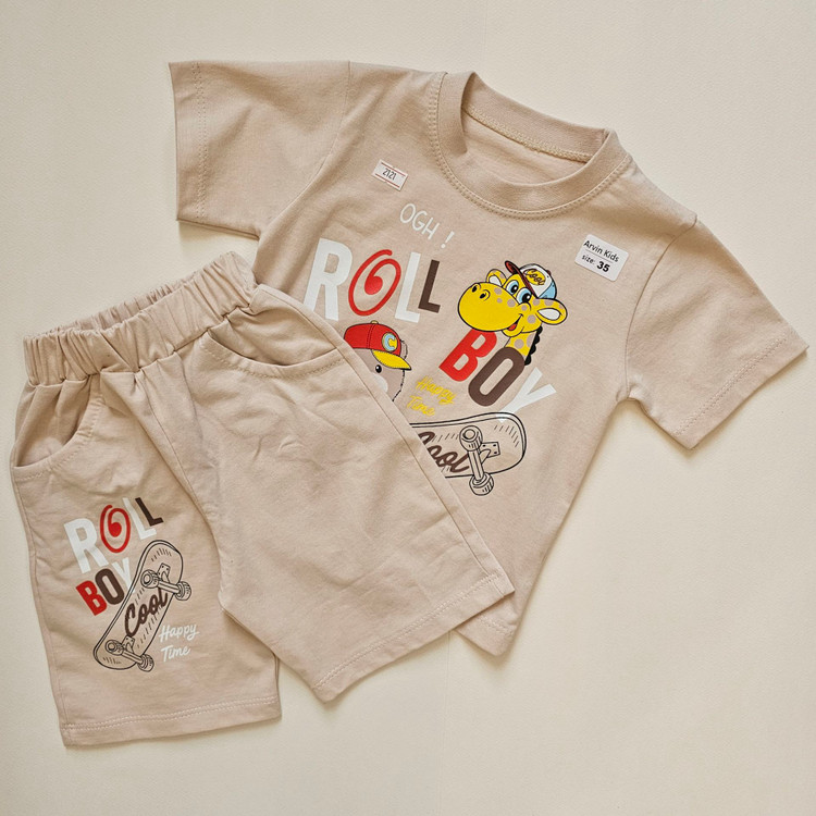 تیشرت و شلوارک پسرانه نوزادی