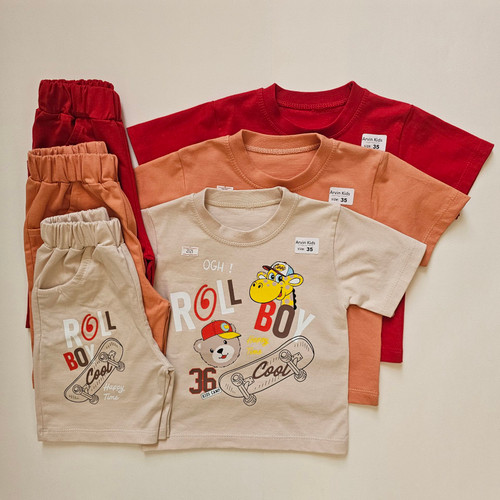 ست تیشرت شلوارک بچه گانه