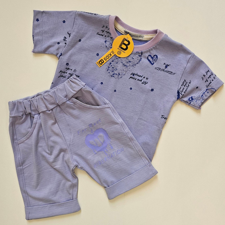 تیشرت و شلوارک بچه گانه با طراحی خاص