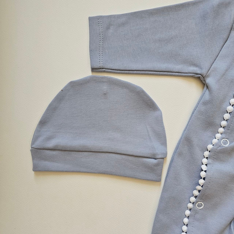 سرهمی نوزادی کلاه دار