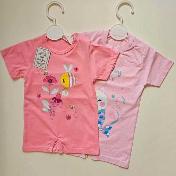 رامپر نوزادی دخترانه