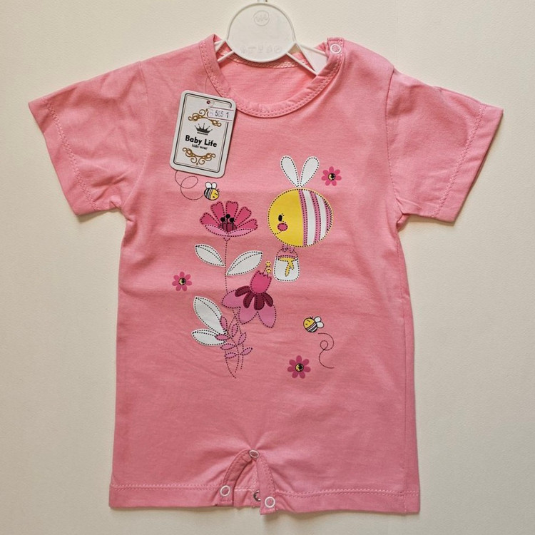 رامپر آستین کوتاه دخترانه