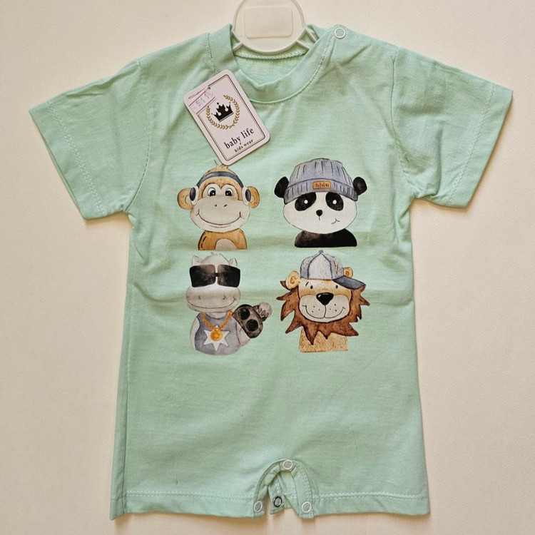 سرهمی نوزادی دکمه خور