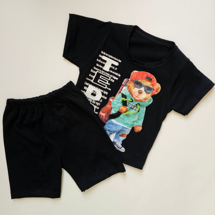 ست تیشرت شلوارک تدی