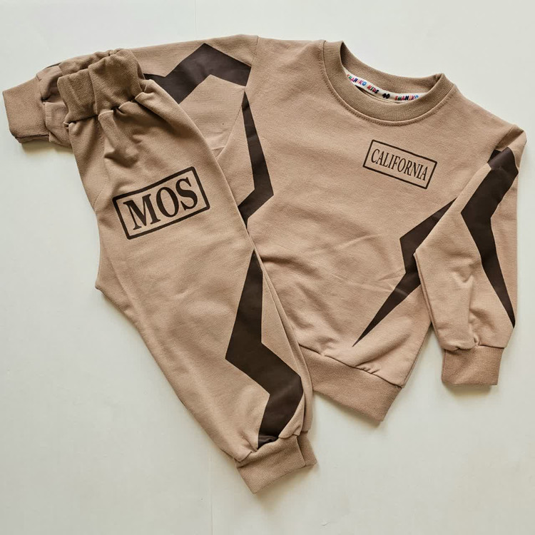 ست بلوز و شلوار بچگانه طرح MOS/California