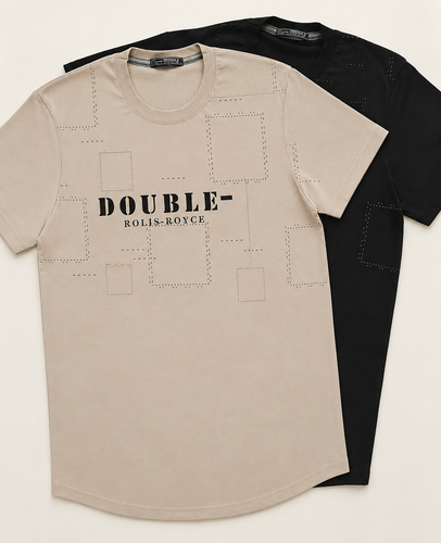 تیشرت پسرانه آستین کوتاه DOUBLE _ کد TSH33