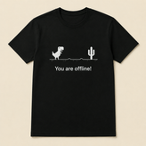 تیشرت بچگانه طرح Chrome Dino