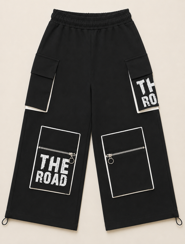 شلوار بگ کارگو بچه گانه مدل THE ROAD