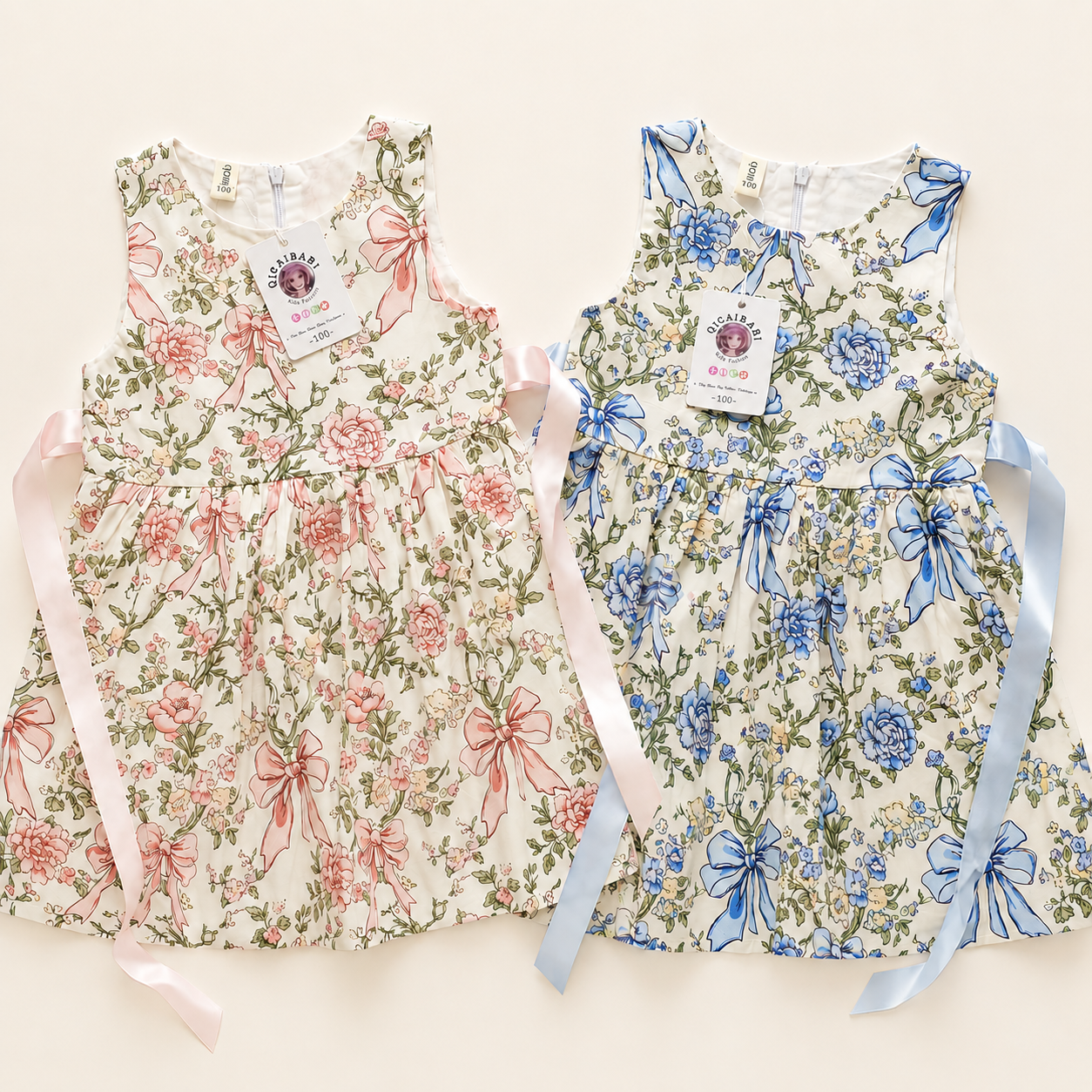 پیراهن وارداتی دخترانه