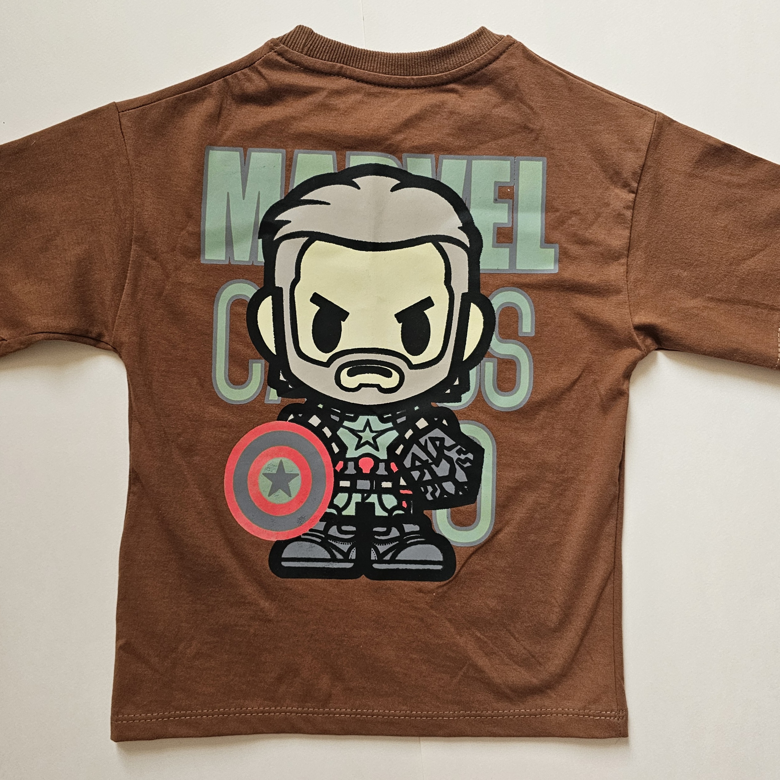 ست پسرانه تیشرت و شلوارک طرح MARVEL