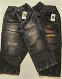 شلوار جین بگ پسرانه طرح پارگی (برند راکون – RACCOON Jeans)